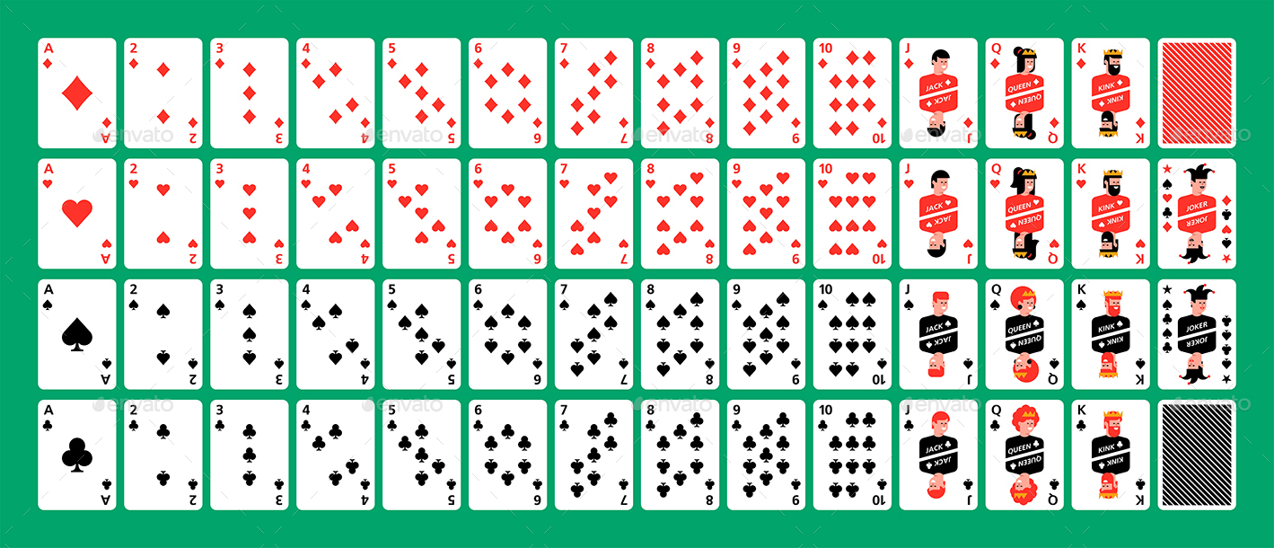 Playing Cards Full Set, Vectors GraphicRiver